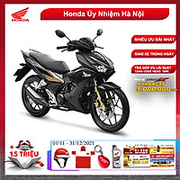 Xe máy Honda Winner X - 2021 - Phiên Bản Đen Mờ - Phanh ABS - Đen Vàng Đồng