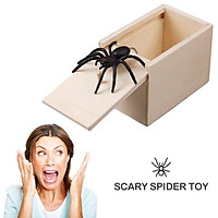 April Fool's Day gift Wooden Prank Trick Practical Joke Home Office Scare Toy