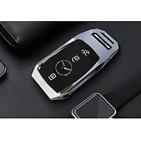 Ốp chìa khóa cho xe Mercedes C E GL Series hợp kim Nhôm ( C GLC GLA E S)