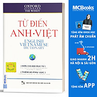 Từ Điển Oxford Anh - Việt (Hơn 350.000 Từ) (Bìa Mềm Màu Trắng)
