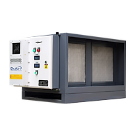 Máy lọc khói, xử lý khí thải nhà bếp công nghệ lọc tĩnh điện Dr.Air - KT8000 - Hàng Chính Hãng