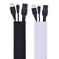 80inch Neoprene Cable Management Sleeves Flexible Cable Cover Organizer DIY
