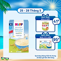 Bột ăn dặm dinh dưỡng Sữa - Ăn dặm khởi đầu HiPP Organic 250g