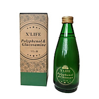 Thực phẩm bổ sung: X’life Polyphenol & Glucosamine - Bổ sung vitamin và dưỡng chất từ thực vật lên men hoàn toàn tự nhiên cho cơ thể - 315ml
