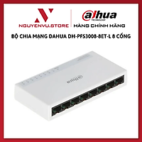 Bộ chia mạng Dahua DH-PFS3008-8ET-L 8 cổng - Hàng chính hãng