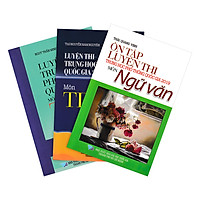 Combo 4 Nam Việt – Luyện  Thi Ngữ Văn – Toán – Tiếng Anh TN THPT Quốc Gia 2019 (3 Cuốn)