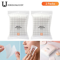 Jordan Judy dày hai mặt trang điểm bông Pad 2 gói Gói du lịch Mỹ phẩm Loại bỏ miếng đệm bông 160 chiếc / gói
