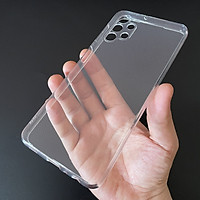 Ốp lưng silicon Gor cho Samsung Galaxy A32 5G siêu mỏng, có gờ bảo vệ camera- Hàng nhập khẩu