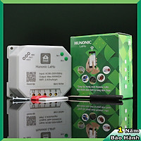 Công tắc ĐIỀU KHIỂN TỪ XA bằng điện thoại Hunonic Lahu 2 kênh 500W/kênh + Hẹn giờ thông minh | Công nghệ 4.0