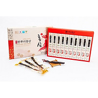 Thực phẩm chức năng Hồng Sâm Củ Tẩm Mật Ong Korean Honey Red Ginseng 220g/ Hộp (10 củ) - Hàng Chính Hãng