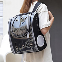 Pet Carrier Bag Breathable Dog Outdoor Travel Transparent Backpack
