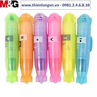 Bộ dấu dòng 6 màu hình máy bay M&G - AHM 24401