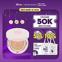 Phấn Nước Holika Holika Holi Pop Blur Lasting Cushion SPF50+ PA+++