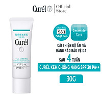 UV Kem Chống Nắng Curel UV Protection Face Cream SPF 30 PA++ (30g)