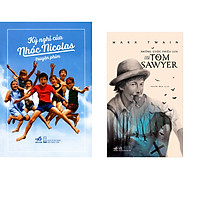 Combo 2 cuốn sách: Kỳ nghỉ của nhóc Nicolas truyện phim + Những cuộc phiêu lưu của Tom Sawyer