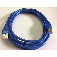 Dây cáp kết nối máy in USB dài 1.5m( xanh)