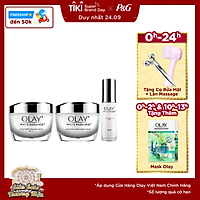 Bộ 3 sản phẩm dưỡng trắng da và mờ đốm nâu Olay White Radiance Light Perfecting