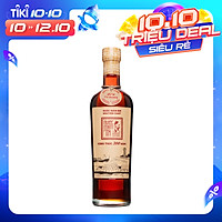 Nước mắm Tĩn cá cơm than nhãn đỏ 40N chai thủy tinh (500ml/chai) sánh đặc thịt cá, không chất bảo quản