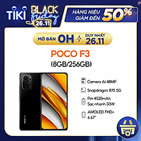 Điện Thoại Thông Minh Xiaomi Poco F3 8GB l 256GB - Hàng Chính Hãng