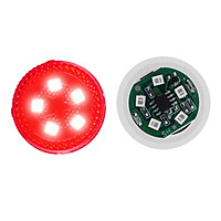 Đèn LED Cảnh Báo Mở Cửa Xe Hơi Xanh Dương (28mm x 8mm) (5 Đèn)