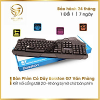 Bàn Phím Có Dây Bosston G7 Bàn Phím Máy Tính Văn Phòng hàng chính hãng