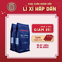CAFE TẾT - Dòng RitaVõ Cafe hạt rang nguyên chất Arabica 454g - Mua 2 gói Giảm 25% Tặng 5 Bao lì xì Tết