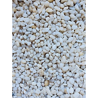 SỎI TRẮNG MINI TRANG TRÍ SEN ĐÁ, BỂ CÁ CẢNH, 1KG, KÍCH CỠ 5MM