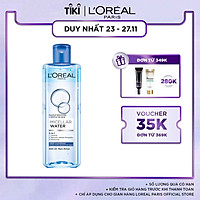 Nước Tẩy Trang L'Oreal 3 In 1 Micellar Làm Sạch Sâu (400ml)
