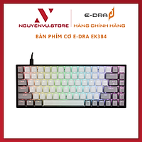 Bàn phím cơ E-DRA EK384 Led RGB - Hàng chính hãng