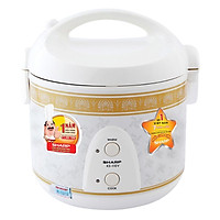Nồi cơm điện nắp gài Sharp KS-11EV 1 lít ( màu ngẫu nhiên) - Hàng chính hãng