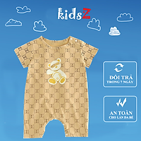 Bộ Body chip Bodysuit ngắn tay Body đùi cho bé trai bé gái 3-12Kg