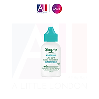 Kem dưỡng da dầu Simple Daily Skin Detox Ultra light Liquid Moisturiser - 50ml (Bill Anh)