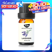 Tinh Dầu Oải Hương Kobi - Tinh Dầu Thiên Nhiên Nguyên Chất, Tinh Dầu Xông Phòng, Giúp Giảm Stress, Xua Đuổi Côn Trùng Và Khử Mùi Hiệu Quả, Thích Hợp Dùng Với Đèn Xông Và Máy Khuếch Tán Tinh Dầu (5ml)