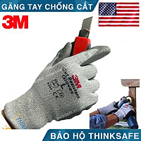 Găng tay chống cắt 3M cấp độ 3, phủ nitrile chống dầu nhớt, bảo tay bảo hộ chuyên dụng cho cơ khí, kỹ thuật, làm việc với tôn, sắt, thủy tinh