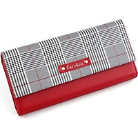 Ví Nữ Cầm Tay Thời Trang CarrKen Họa Tiết Caro Sang Trọng HN020