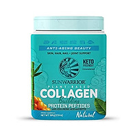 Sunwarrior Vegan Collagen Building Protein Peptides with Hyaluronic Acid & Biotin (Chocolate)(Vegan)