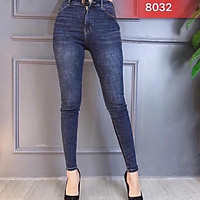 Quần jean nữ chất co giãn, quần bò nữ xanh rách cạp cao nhiều mẫu TINA ms8032