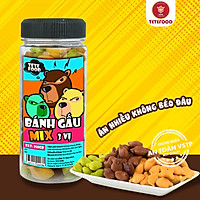 Bánh Gấu Nhiều Vị Chùm Ngây, Socola 250gram TETE Food (Mix 3 vị)
