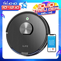 Robot Hút Bụi Lau Nhà ILife A10S Hydrid Công Nghệ Lazer - Hàng Chính Hãng