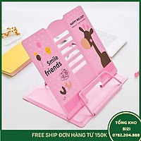 Giá Đỡ Kẹp Sách Thông Minh Chống Cận Thị, Chống Gù Lưng, Giữ Sách Vở Chắc Chắn Cho Bé (Giao Màu Ngẫu Nhiên) - Free Ship Toàn Quốc