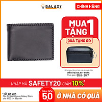 Ví Nam Thời Trang Cao Cấp Da Bò Thật Galaxy Store GVN11 (12.5 x 9.5 cm)