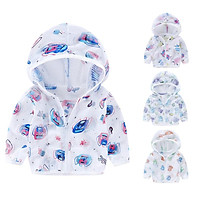 AK2 Size 90-140 (9-30kg) Áo khoác chống nắng 1 lớp siêu chất cho mùa hè Thời trang trẻ Em