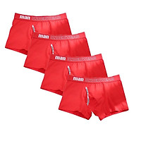 4 Bông Kích Thước Nam Quần Lót Võ Sĩ Nam Quần Lót Thoáng Khí Gợi Cảm Người Chắc Chắn Quần Lót Thoải Mái Nam Thể Thao