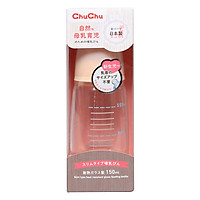 Bình sữa thủy tinh ChuChu Baby cổ thường 150ml