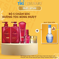 Bộ 5 sản phẩm chăm sóc Tsubaki giúp dưỡng tóc bóng mượt hoàn hảo và ngát hương không cần chờ