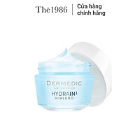 Kem dưỡng ẩm ban đêm dành cho da khô Dermedic Hydrain3 Hialuro Ultra-hydrating Cream-gel 50g