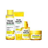 Bộ 4 Sản Phẩm Dưỡng Sáng Da, Mờ Thâm Nám Some By Mi Yuja Niacin Brightening gồm Toner 150ml + Gel Cream 100ml+ Serum 50ml + Sleeping Mask 60g (tặng kèm 1 mặt nạ Dr.Morita)