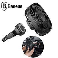 Quạt xếp gắn lưng ghế ô tô tích hợp pin thương hiệu Baseus CXZR-01 - Dung lượng pin: 1000mAh - Chất liệu: Nhựa ABS+PC - Hàng Nhập Khẩu