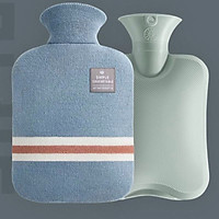 Túi chườm nóng - lạnh đa năng, giảm đau, ấm bụng dung tích lớn 1000ml - 2000ml, dòng bọc vải thời trang và ấm áp