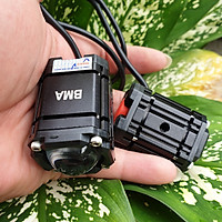 (giá rẻ) Đèn led siêu sáng xe máy ô tô bi cầu 2 màu cốt pha B.M.A bản đặc biệt 4 chế độ mẫu mới hàng víp , phụ kiện đồ chơi xe máy